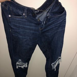 American Eagle tomgirl jeans